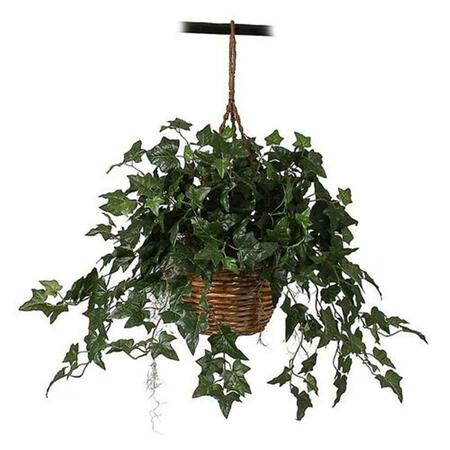 DARE2DECOR English Ivy Hanging Basket Silk Plant DA103246